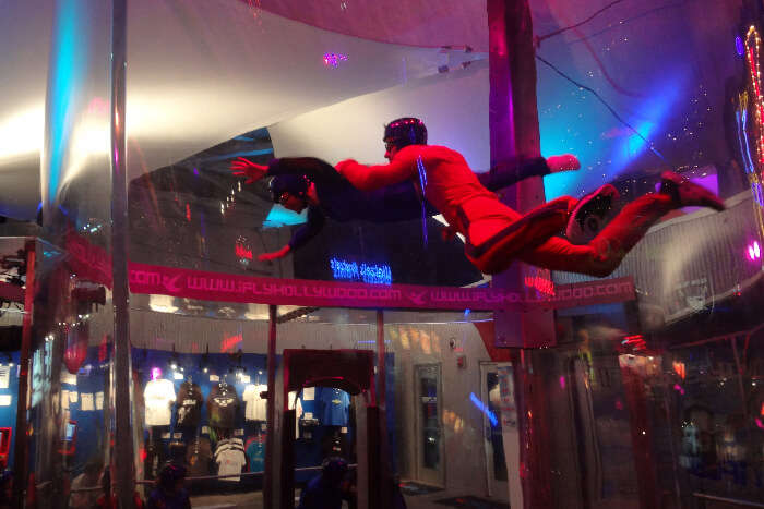 Indoor Sky Diving in Singapore