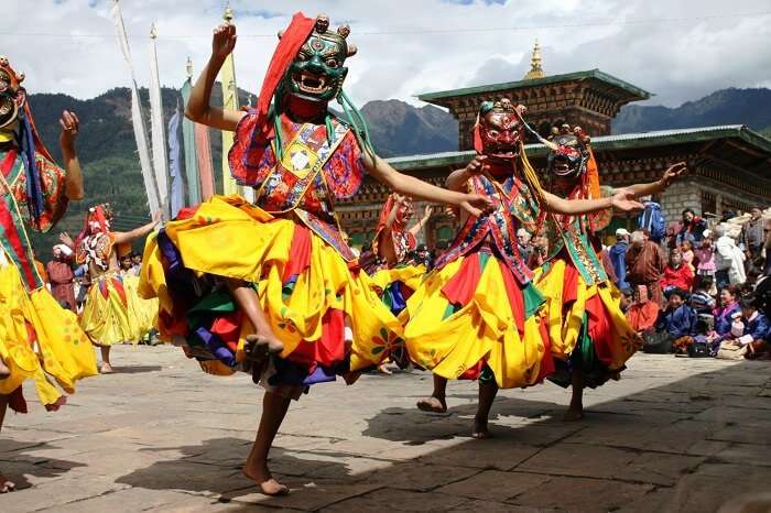 Jambay Lhakhang Drup is one the best festivals in Bhutan