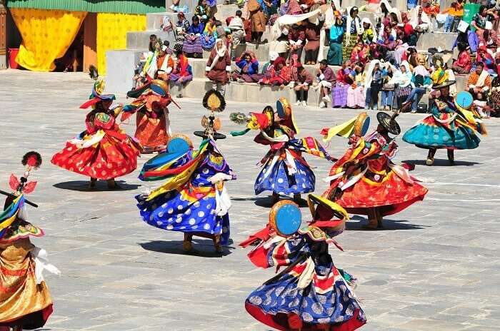 Paro Tshechu is a festival in Bhutan with maximum number of tourists