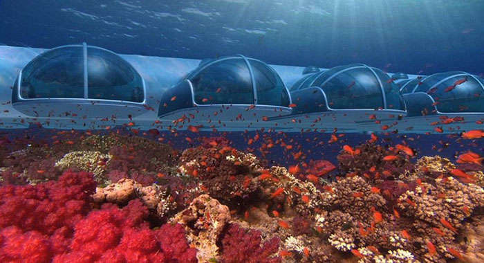 Australian underwater hotel