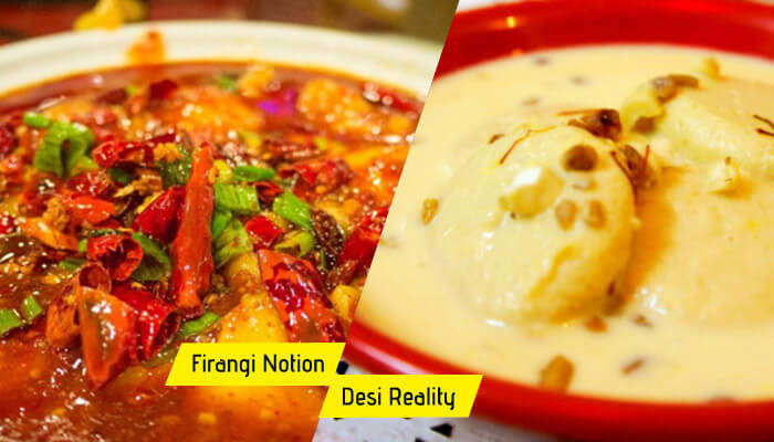 Spicy Indian food vs. Indian desserts
