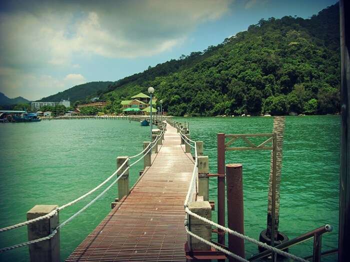 Scenic beauty of the Teluk Duyung, Penang