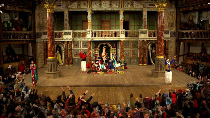 An ongoing performance at the Twelfth Night theatre