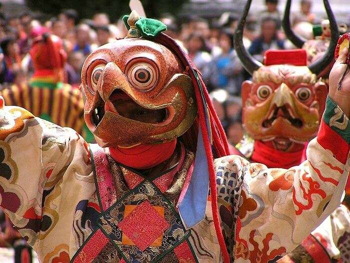 Wangdue Phodrang Tshechu is one of the most colorful festivals in Bhutan