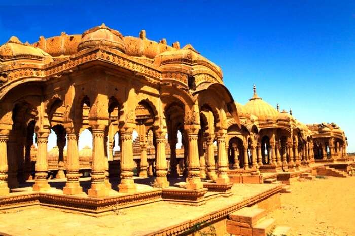 One of the most beautiful places to visit in jaisalmer is Bada Bagh