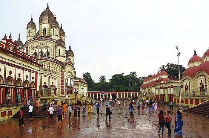 Kali temple at Dakshineshwar near Kolkata