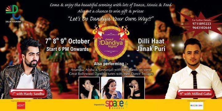 The Grand Dandiya Nights at Dilli Haat at Janak Puri