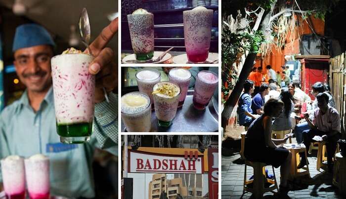 Best falooda in Mumbai is sold at Badshah Corner