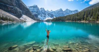One of the famous lakes in India