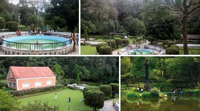 Many views of the Royal Botanical Gardens at Godavari