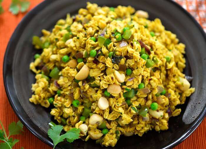 Kanda poha is another famous street food of Mumbai