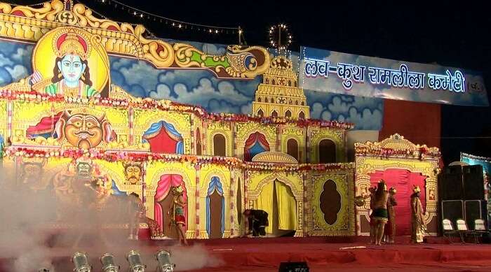 Luv Kush Ramlila in Delhi is the most glitzy and famous ramlila