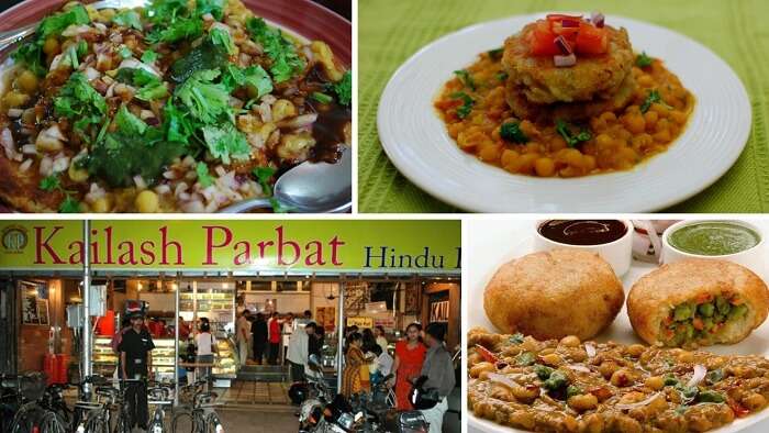 Kailash Parbat in Colaba sells the best Ragda Pattice