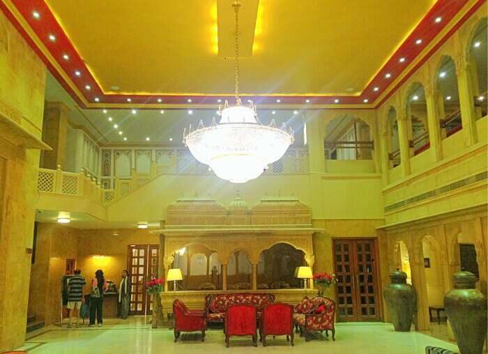 Inside Raj Mahal