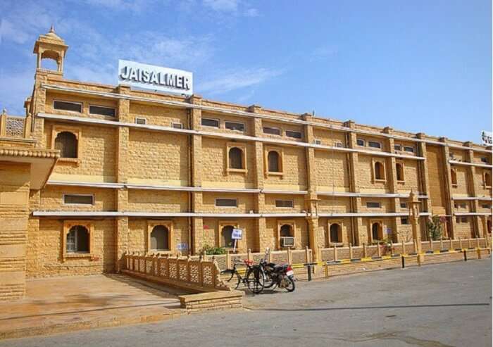 Entry at Jaisalmer Railway Station