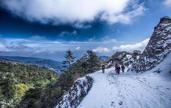 Trekking at Sandakphu, Darjeeling