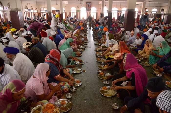 Langar at  Golden Temple