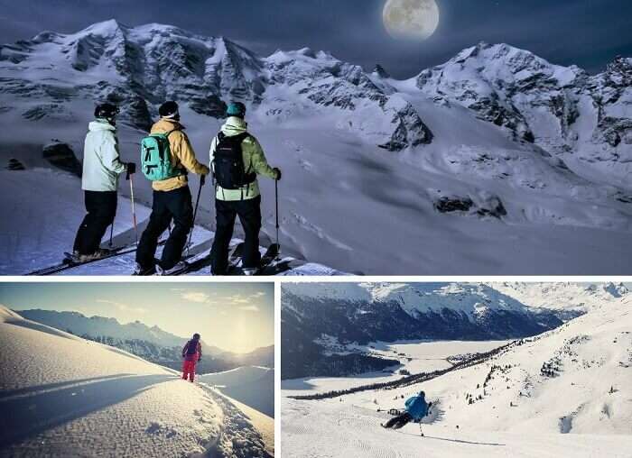 St Moritz is among the popular ski resorts in Switzerland because of its skiing and snow trekking