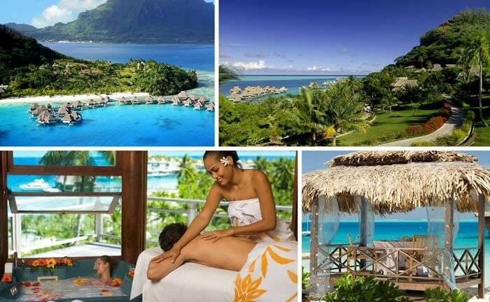 Many views from the Hilton Resort in Bora Bora