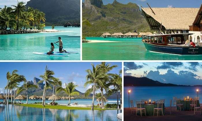 Many views from the Four Seasons Resort in Bora Bora