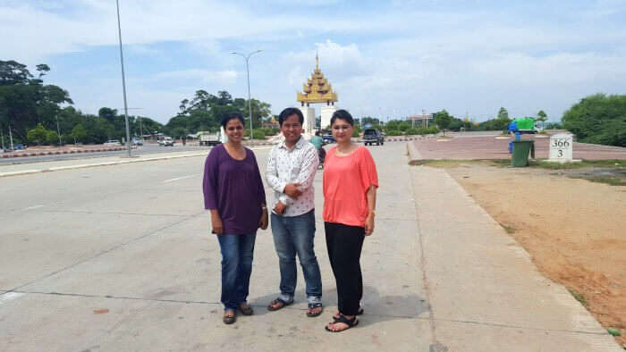 Soumya and Rashmi in Manipur