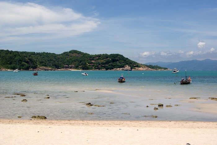 A snap of the sea clicked from the Chong Mon Beach