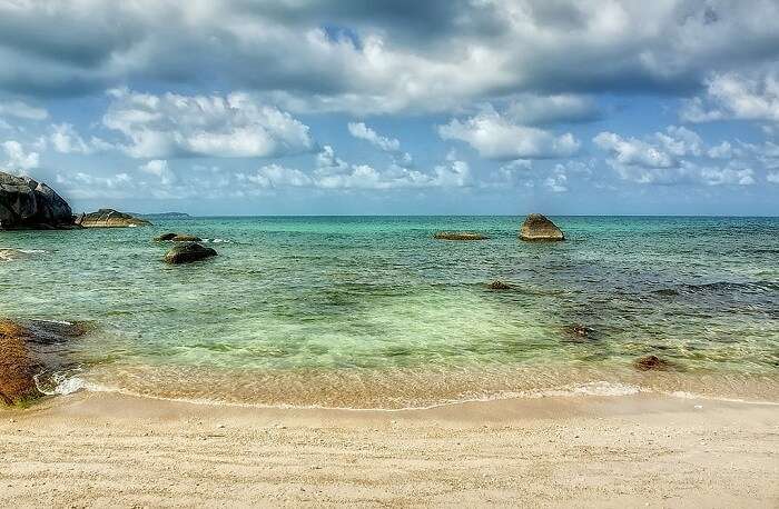 The beautiful Silver Beach in Koh Samui