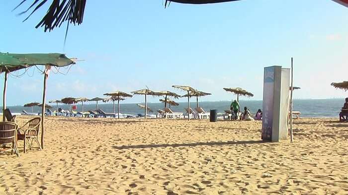 calangute beach during the day