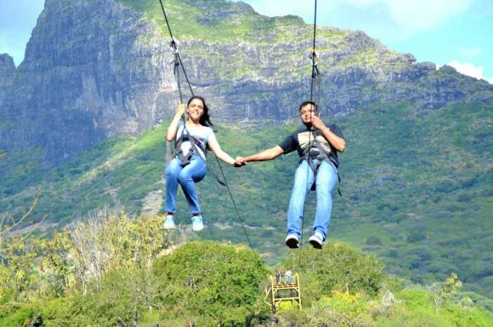 Flying high in Mauritius
