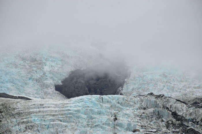 Stunning glacier in New Zealand