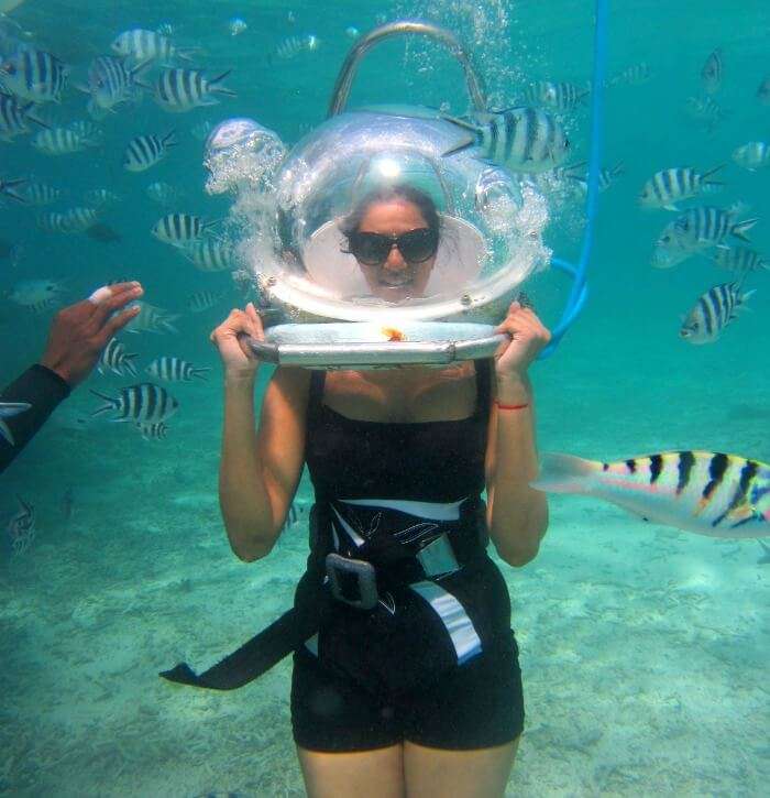 Underwater sea-walk- Things to do in Mauritius