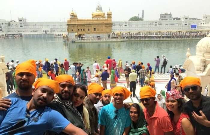 Golden Temple in Amritsar