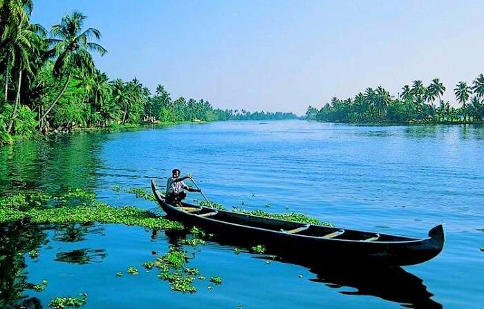 Backwaters cruise in Kerala