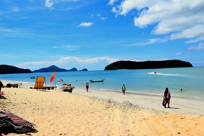 A beach in Singapore