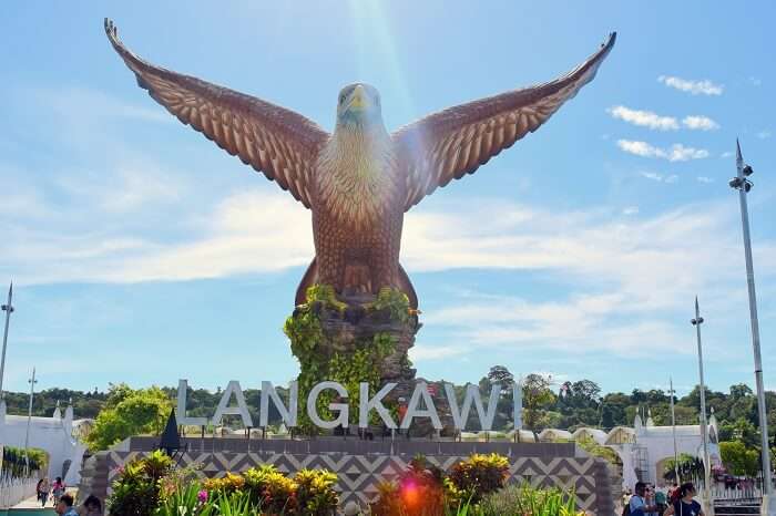 Langkawi island statue