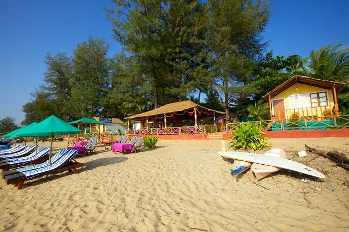 The idyllic settings of Patnem beach makes it the best among South Goan beaches