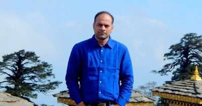 A traveler on a family trip to Bhutan