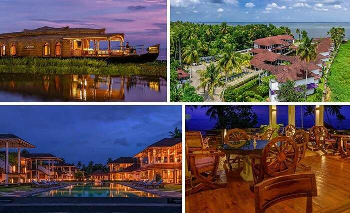 The various views of the Royal Grove Kumarakom Resort