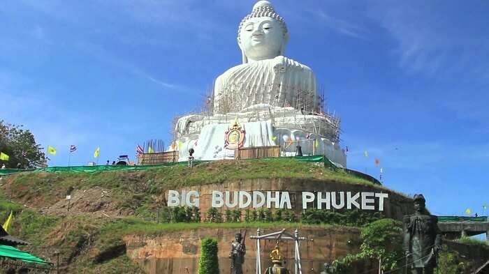 Big Buddhas is an ancient statue in Phuket that attracts a lot of travellers