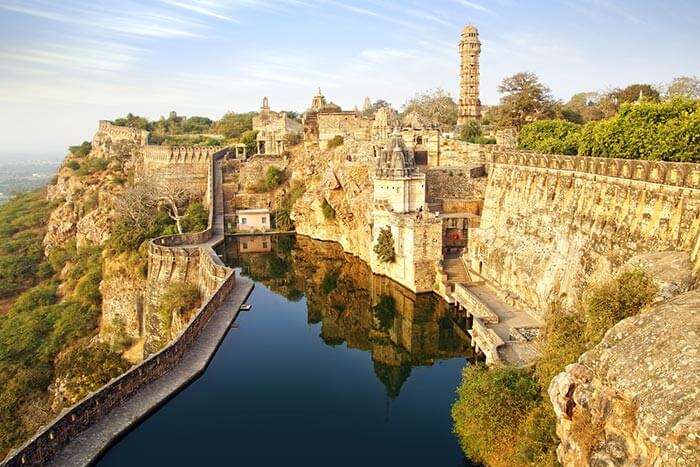 The grandeur of the forts of Chittorgarh