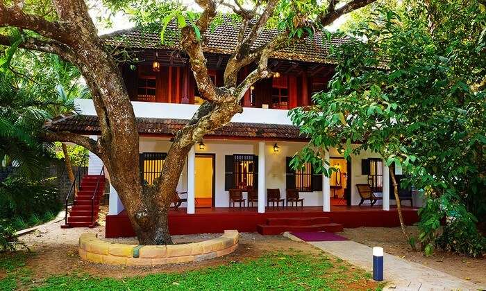 El Oceano Beach Villa is a beautiful retreat among many resorts in Alleppey