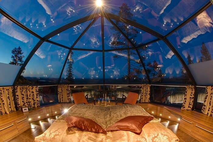 The stunning Glass Igloo in Finland