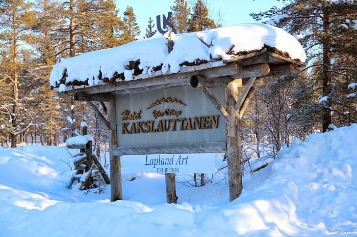 Hotel Kakslauttanen Igloo Village is quite reachable in Finland