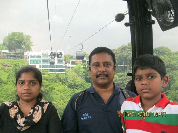 Cable car in Singapore