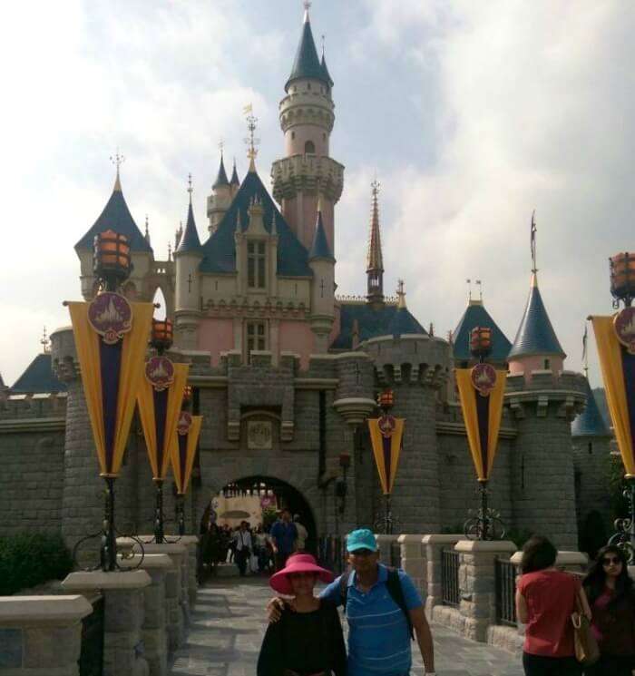 Feeling the magic of Disneyland in Hong Kong