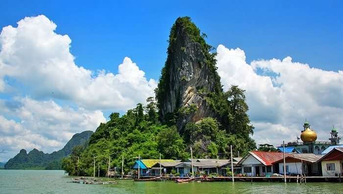 The floating village of Koh Panyee is among the must visit places in Phuket