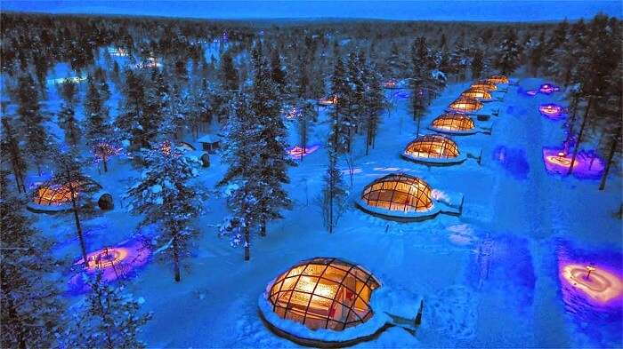 Glass Igloo Finland  Once Lifetime Experience