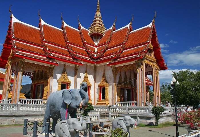 Wat Chalong is a beautiful monastery in Phuket