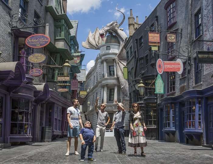 The new attraction in Universal Studio of USA