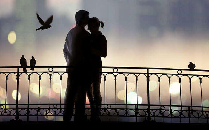 Couple enjoying best Valentine's Weekend Getaway near Mumbai
